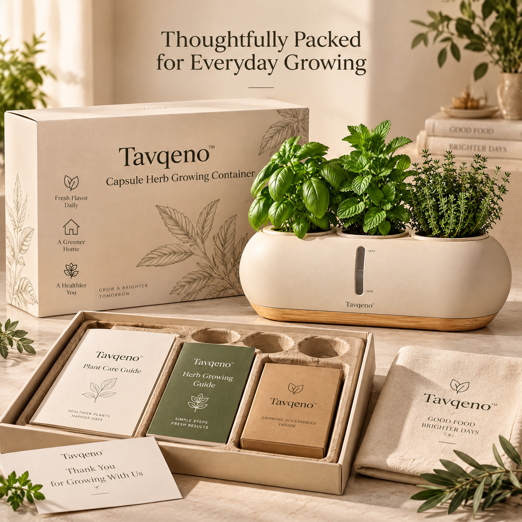 Tavqeno™ Capsule Herb Growing Container