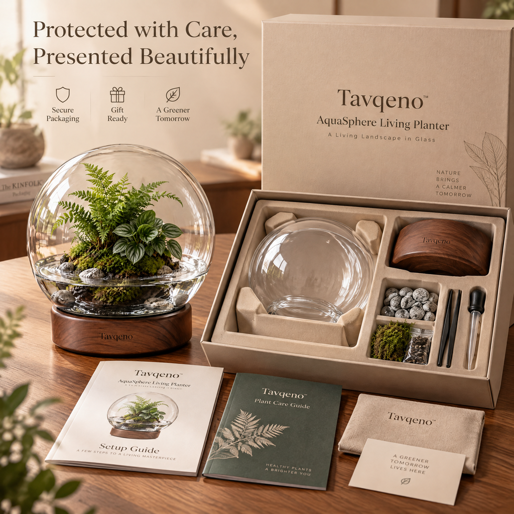 Tavqeno™ AquaSphere Living Planter