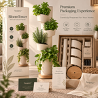 Tavqeno™ BloomTower Vertical Indoor Planter