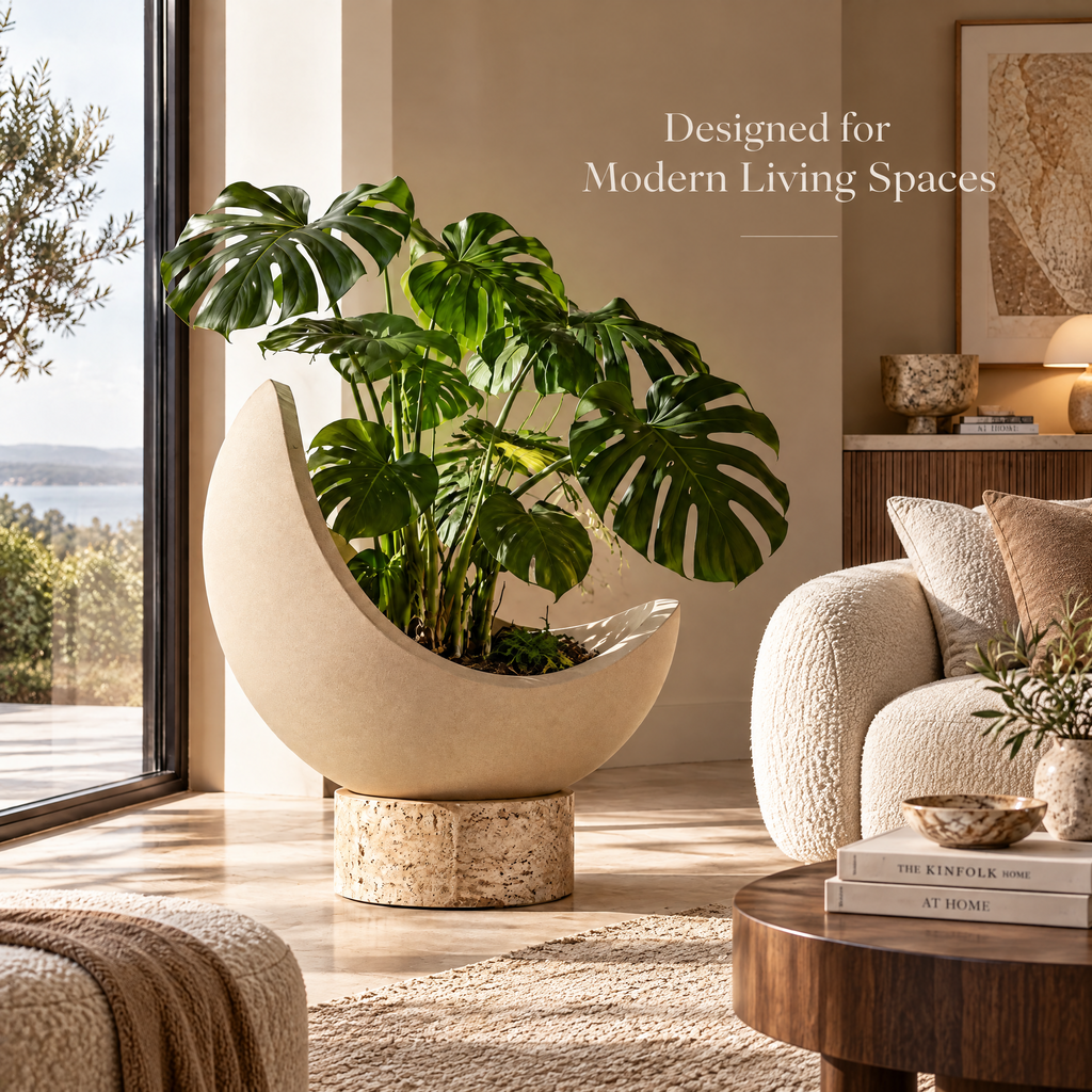 Tavqeno™ ArcNest Sculptural Planter