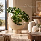 Tavqeno™ ArcNest Sculptural Planter