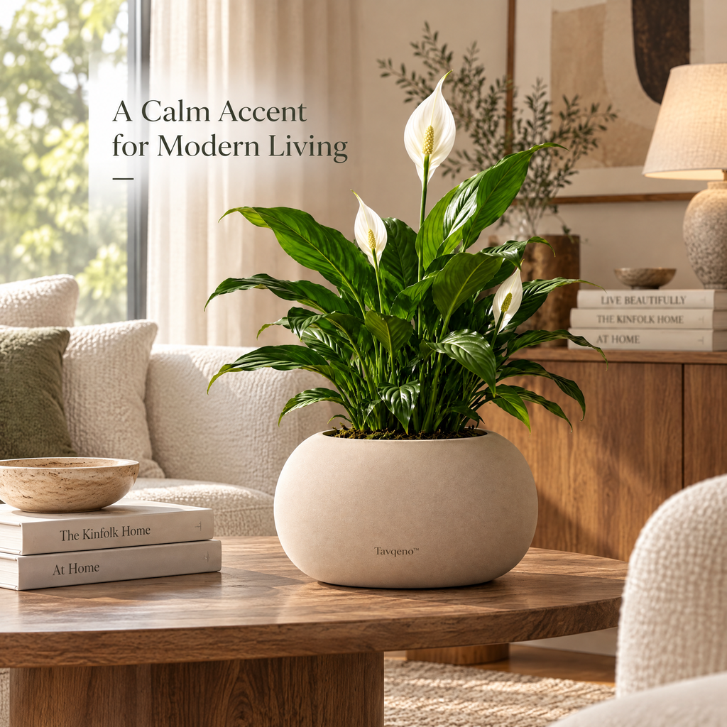 Tavqeno™ PebblePod Self Watering Planter