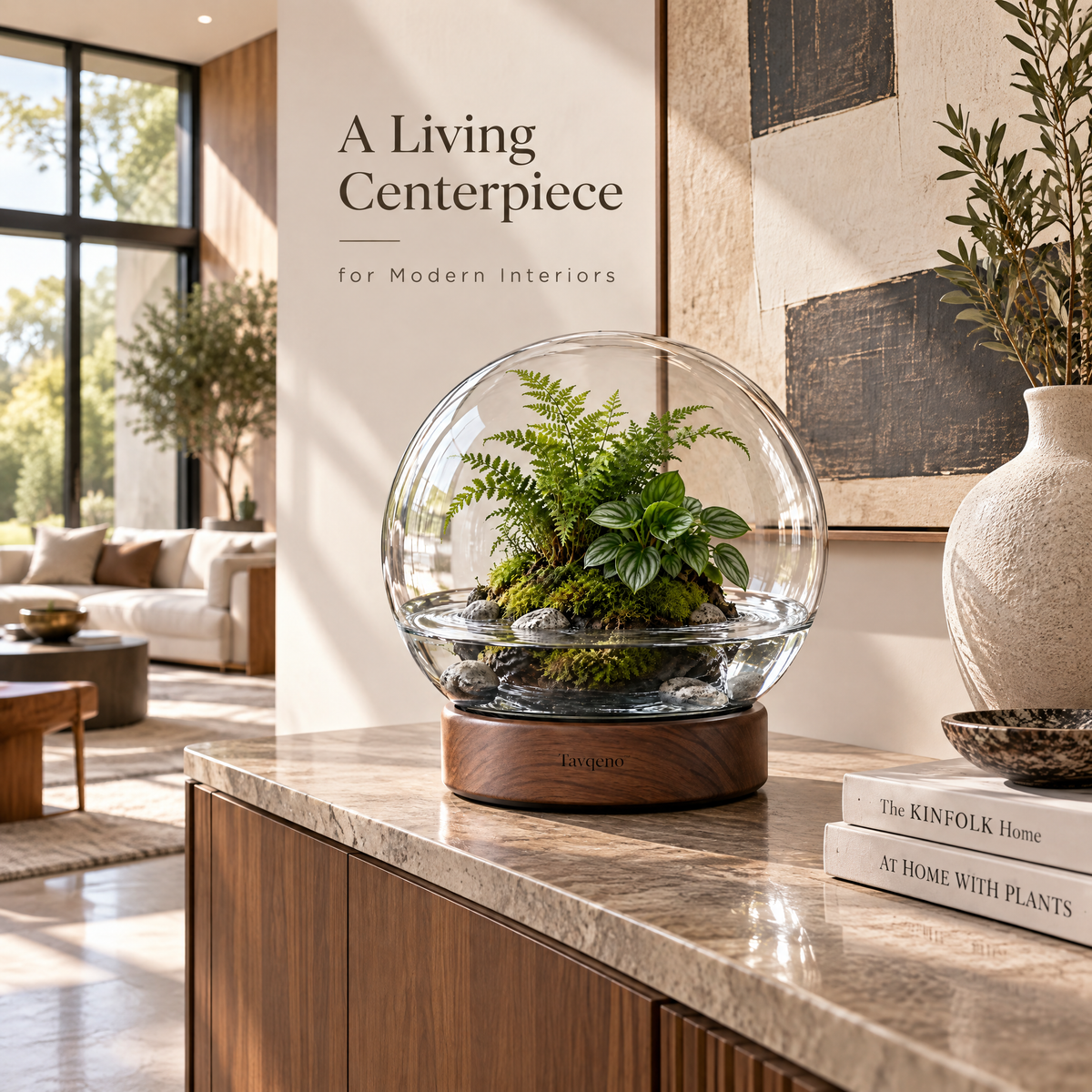 Tavqeno™ AquaSphere Living Planter