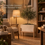 Tavqeno™ StoneFrame Raised Indoor Planter