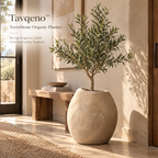 Tavqeno™ TerraStone Organic Planter