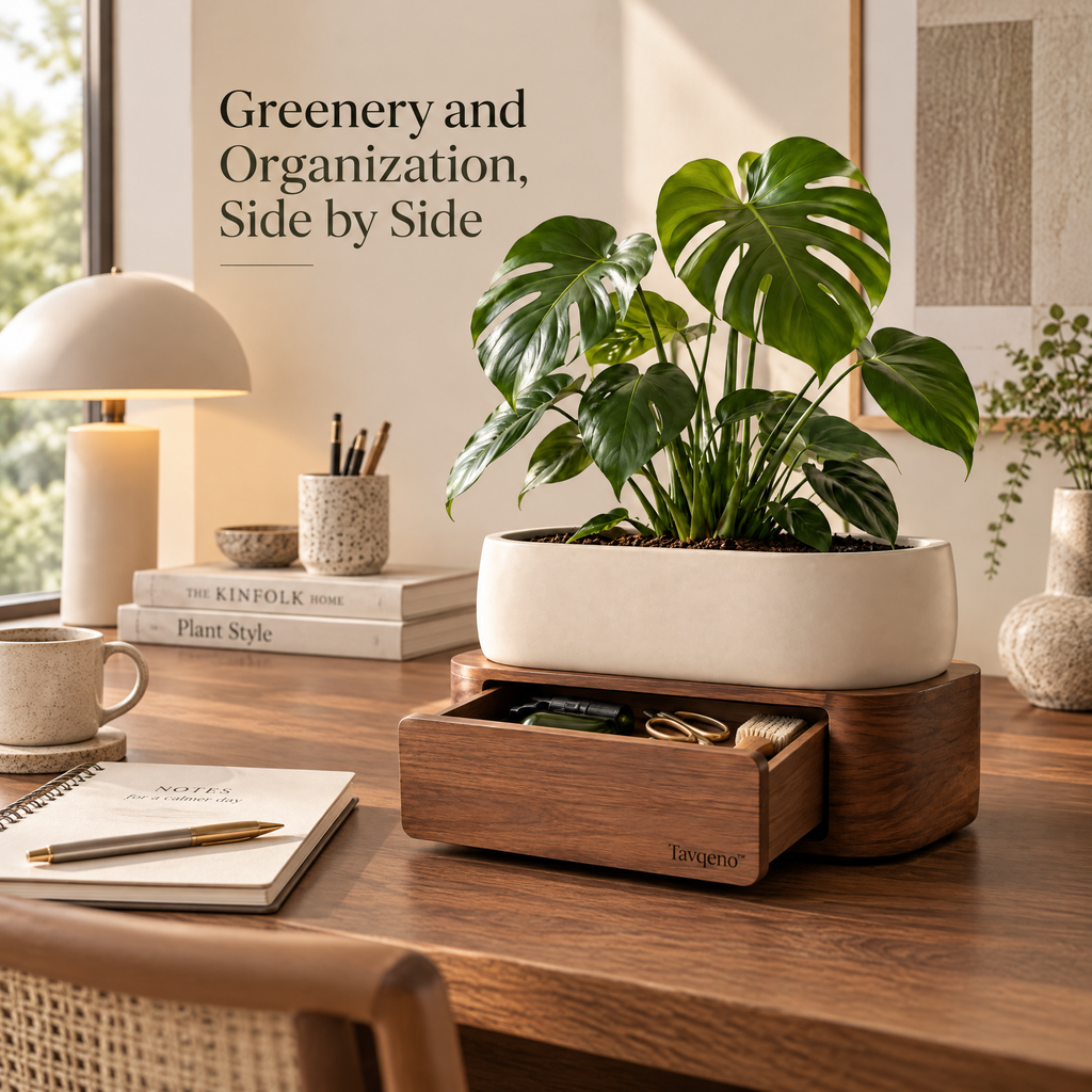 Tavqeno™ NestShelf Plant Container