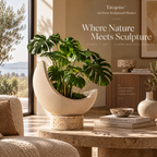 Tavqeno™ ArcNest Sculptural Planter