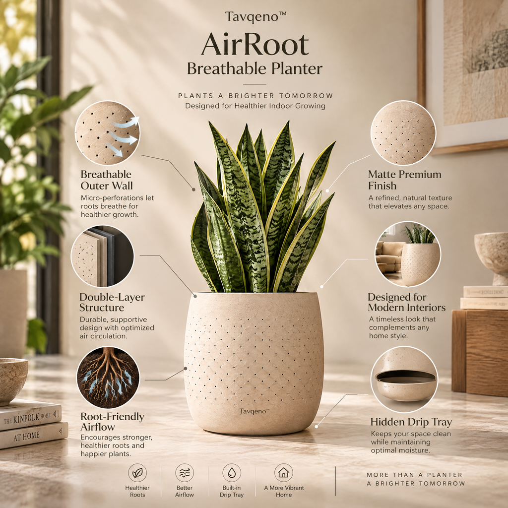 Tavqeno™ AirRoot Breathable Planter